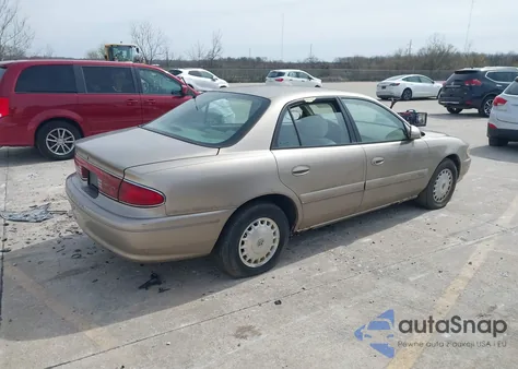 2001 Buick Century Custom из США, поврежденный, VIN 2G4WS52J111201382